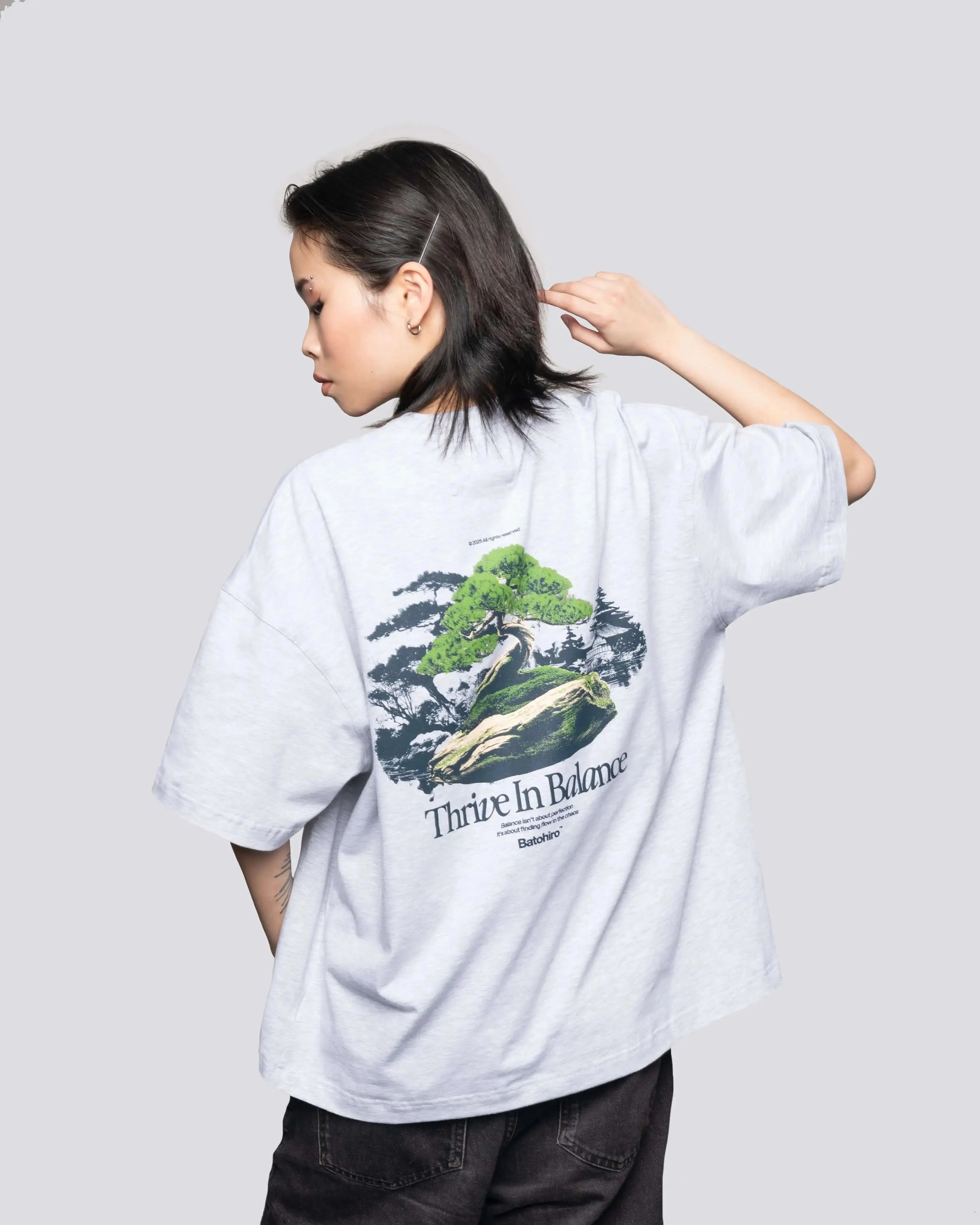 Balance - Oversized Tee Batohiro