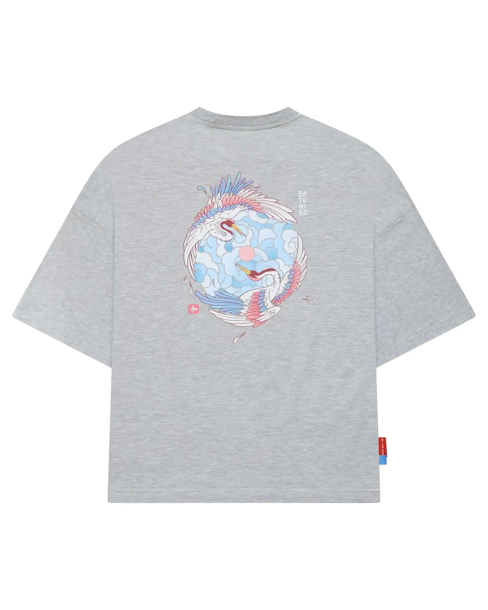 Crane - Cropped Oversized Tee Batohiro