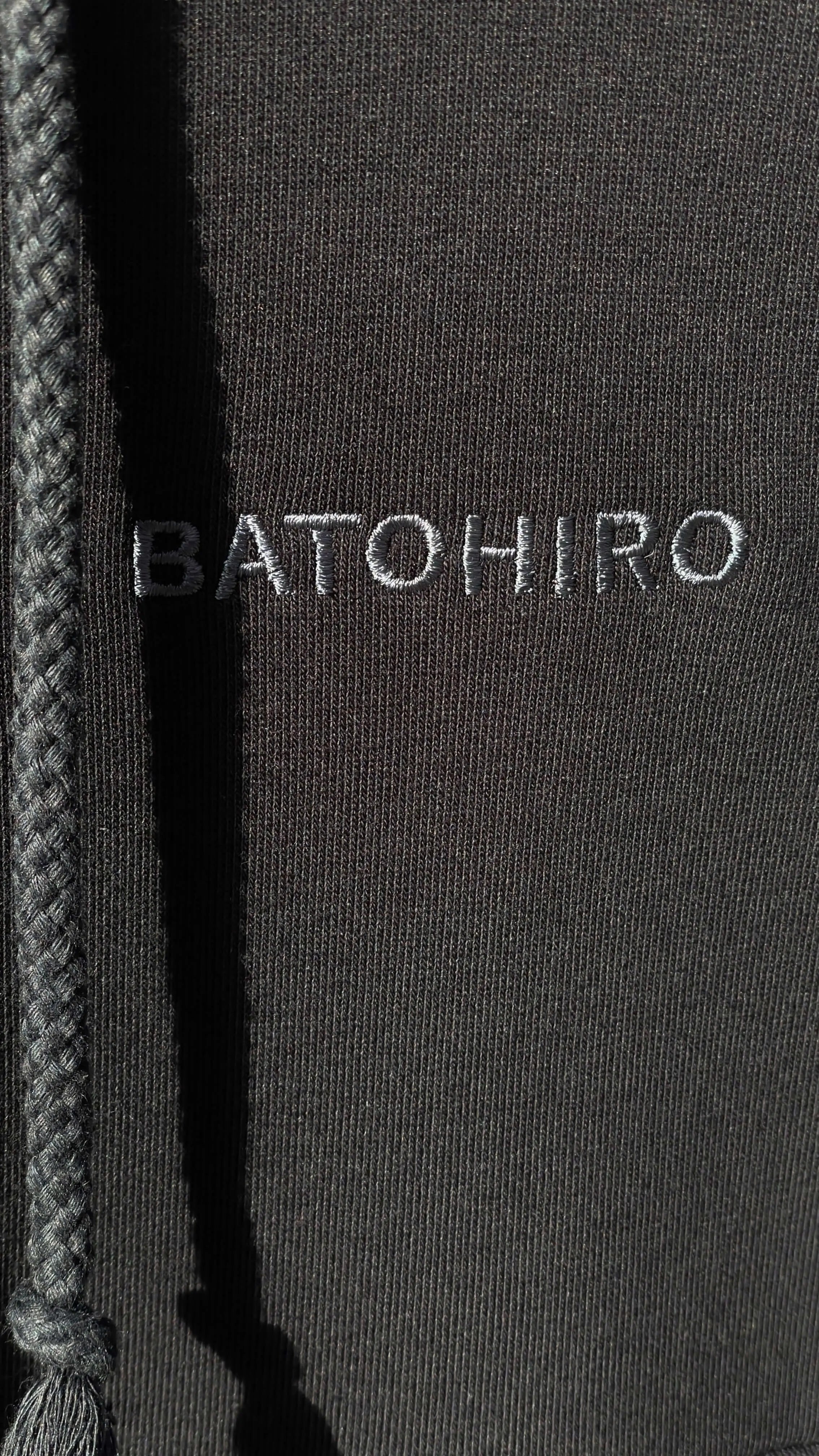 Mikina oversized - Midnight Black Batohiro