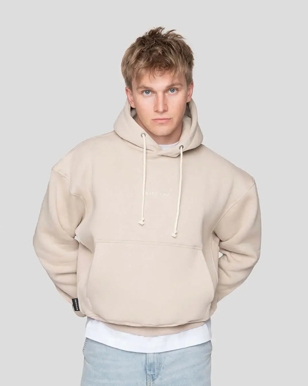 Mikina oversized - Sand Batohiro