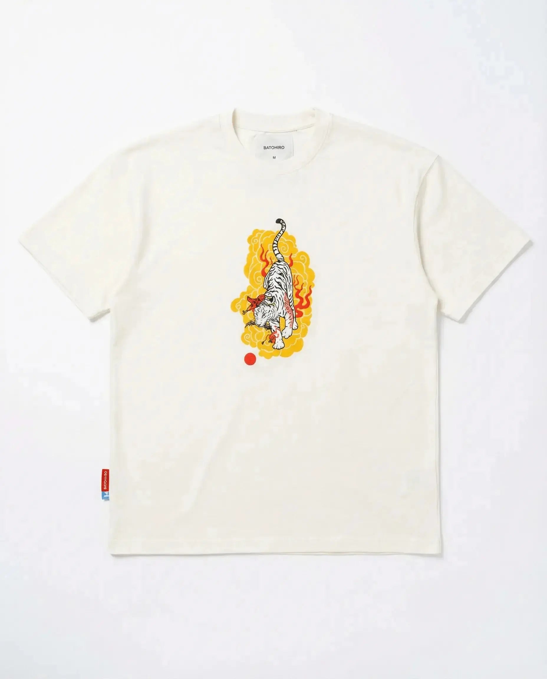 White Tiger - Offwhite Oversized Tee Batohiro