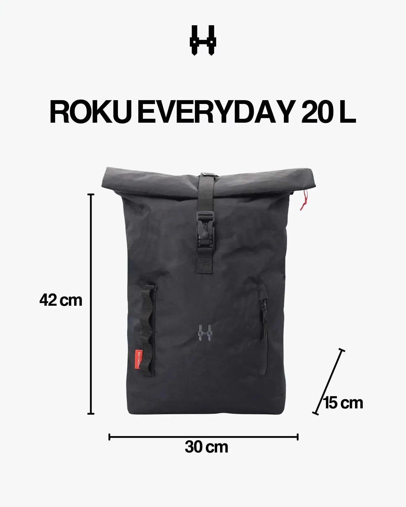 Roku Everyday 20L – Black Knight batoh odo mňa