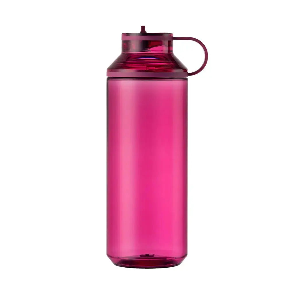 Active Bottle 950ml in vibrant pink color, featuring ergonomic design for a comfortable grip.
