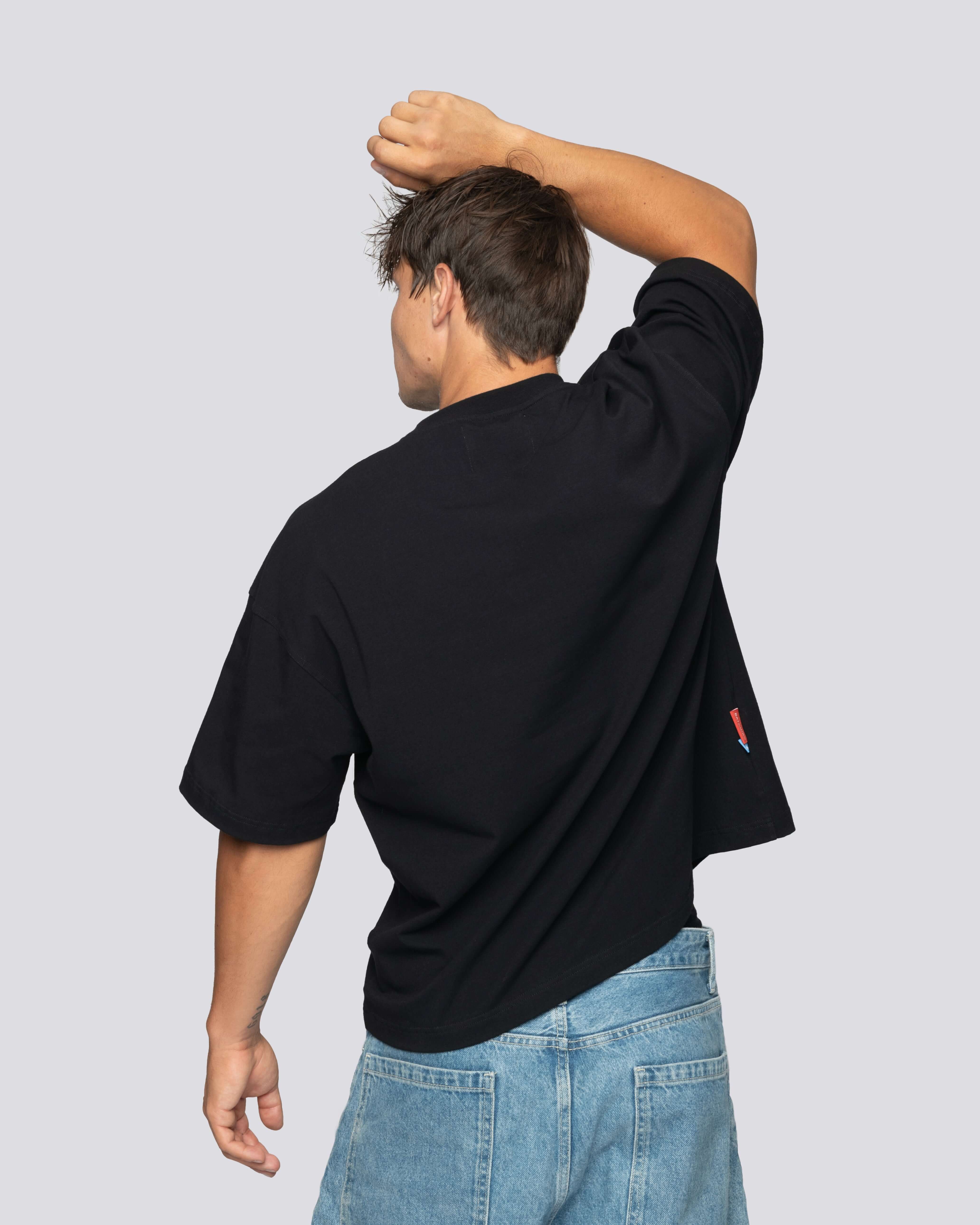 Black Mono - Oversized Tee