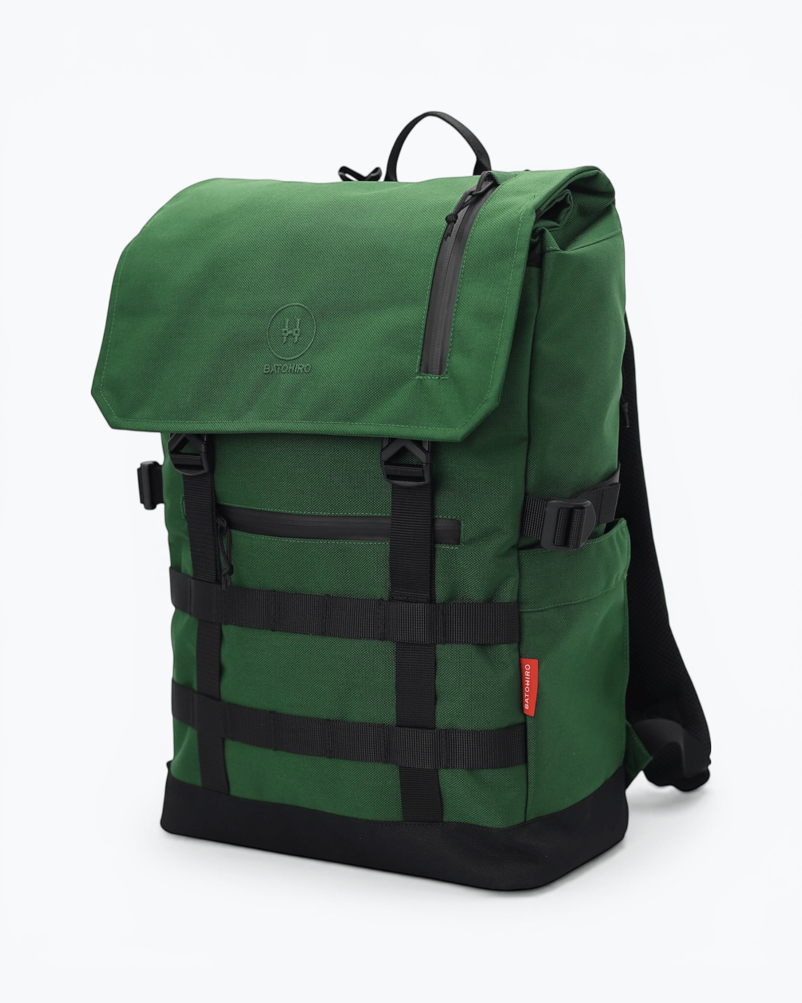 Minato Premium 6.0 – Forest Green backpack made from durable CORDURA® 1000D fabric.