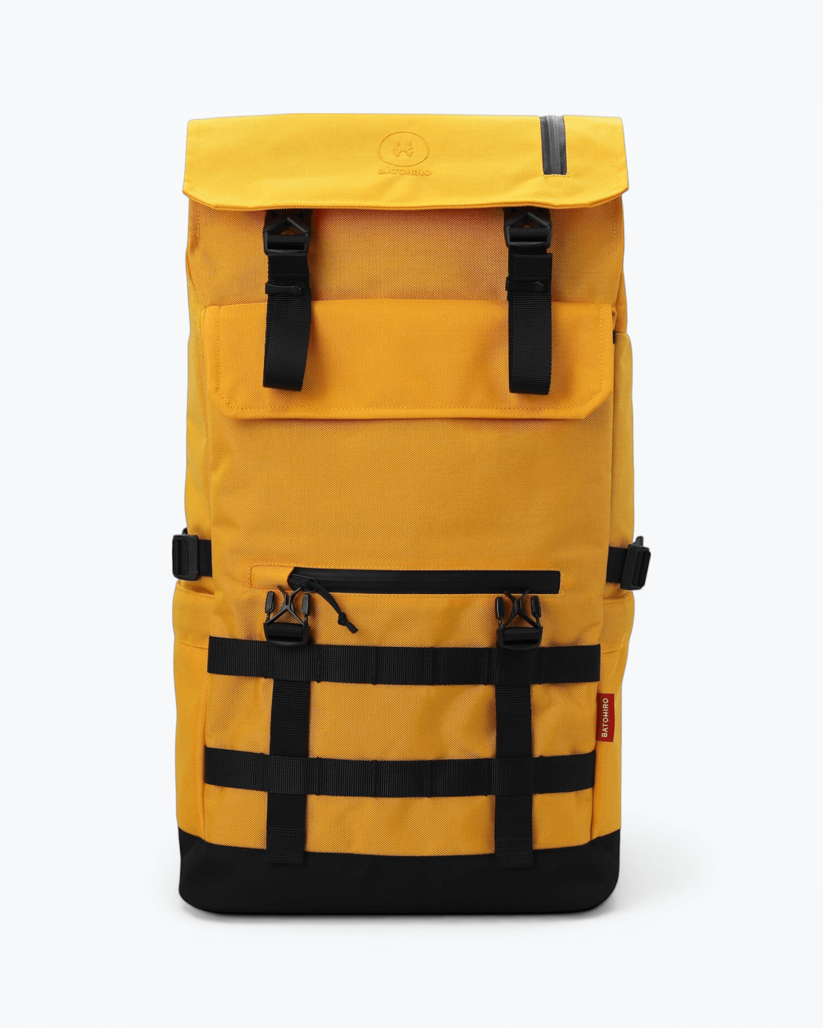 Minato Premium 6.0 – Yellow Black backpack made from durable CORDURA® 1000D fabric.