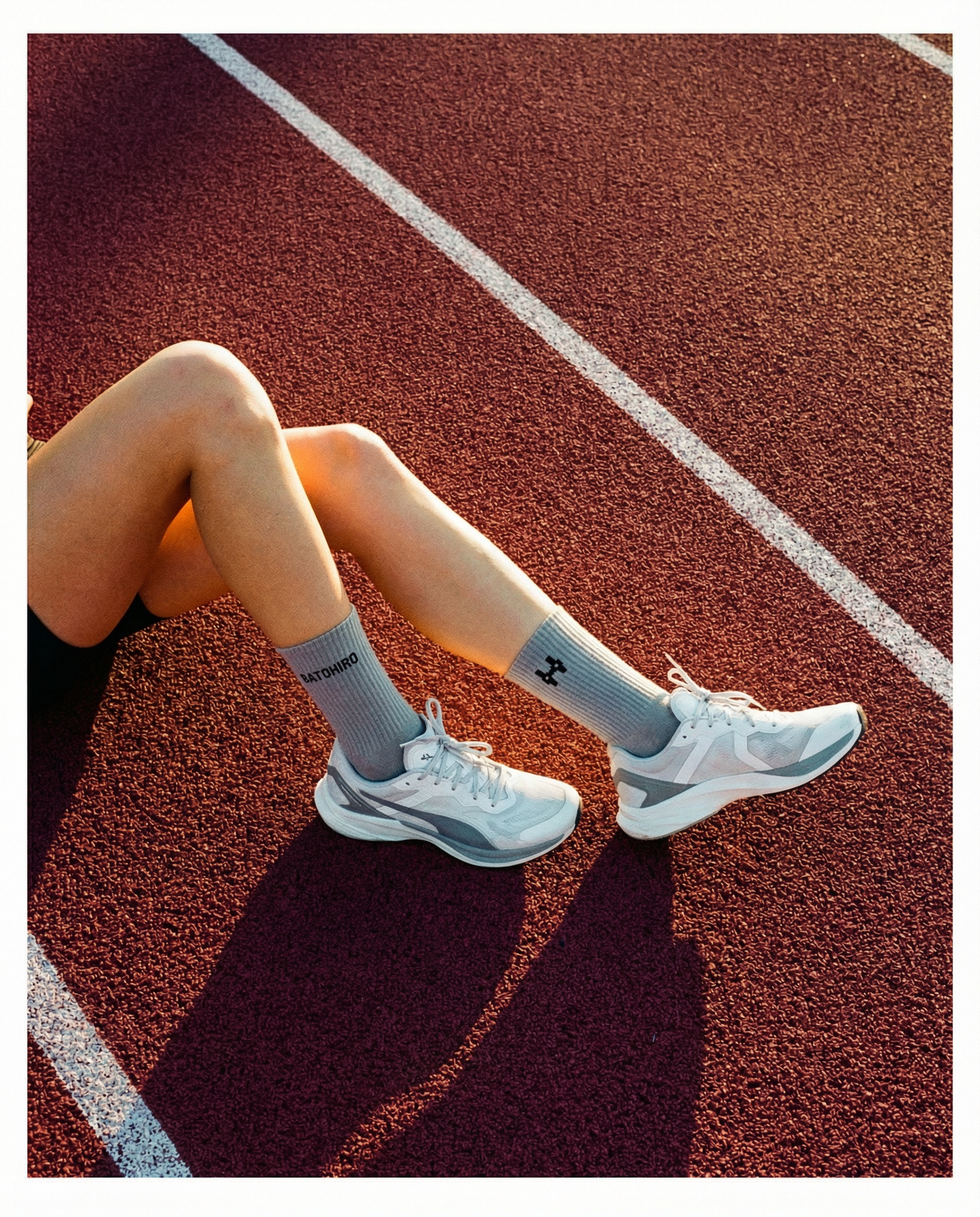 Batohiro Crew Ponožky - Grey