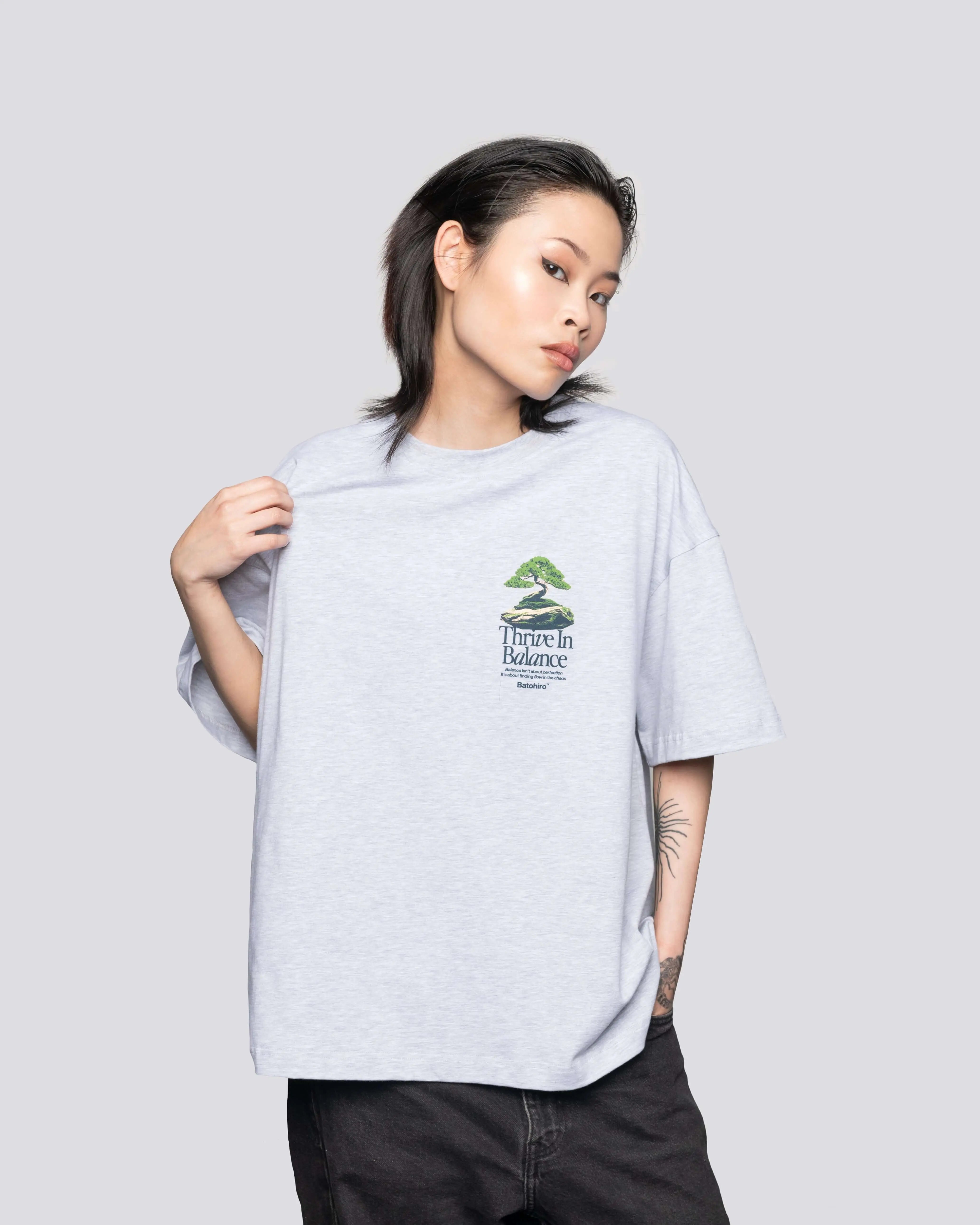 Balance - Oversized Tee Batohiro