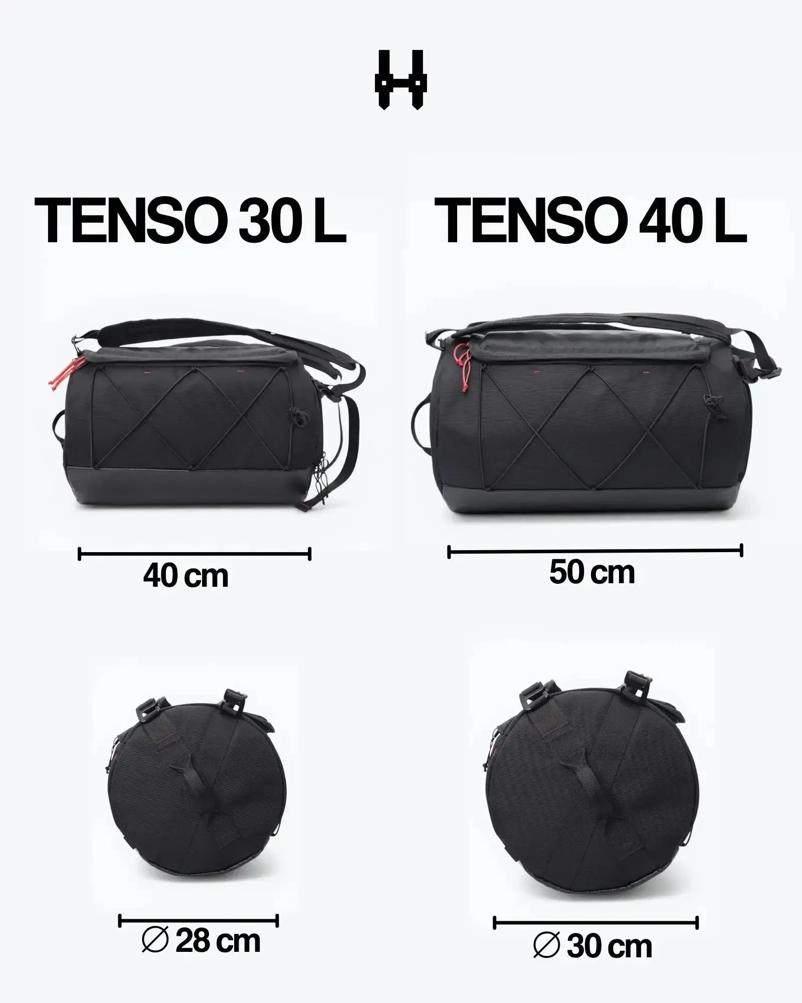 Tenso Traveller 40 L – Dark Knight Rucksack