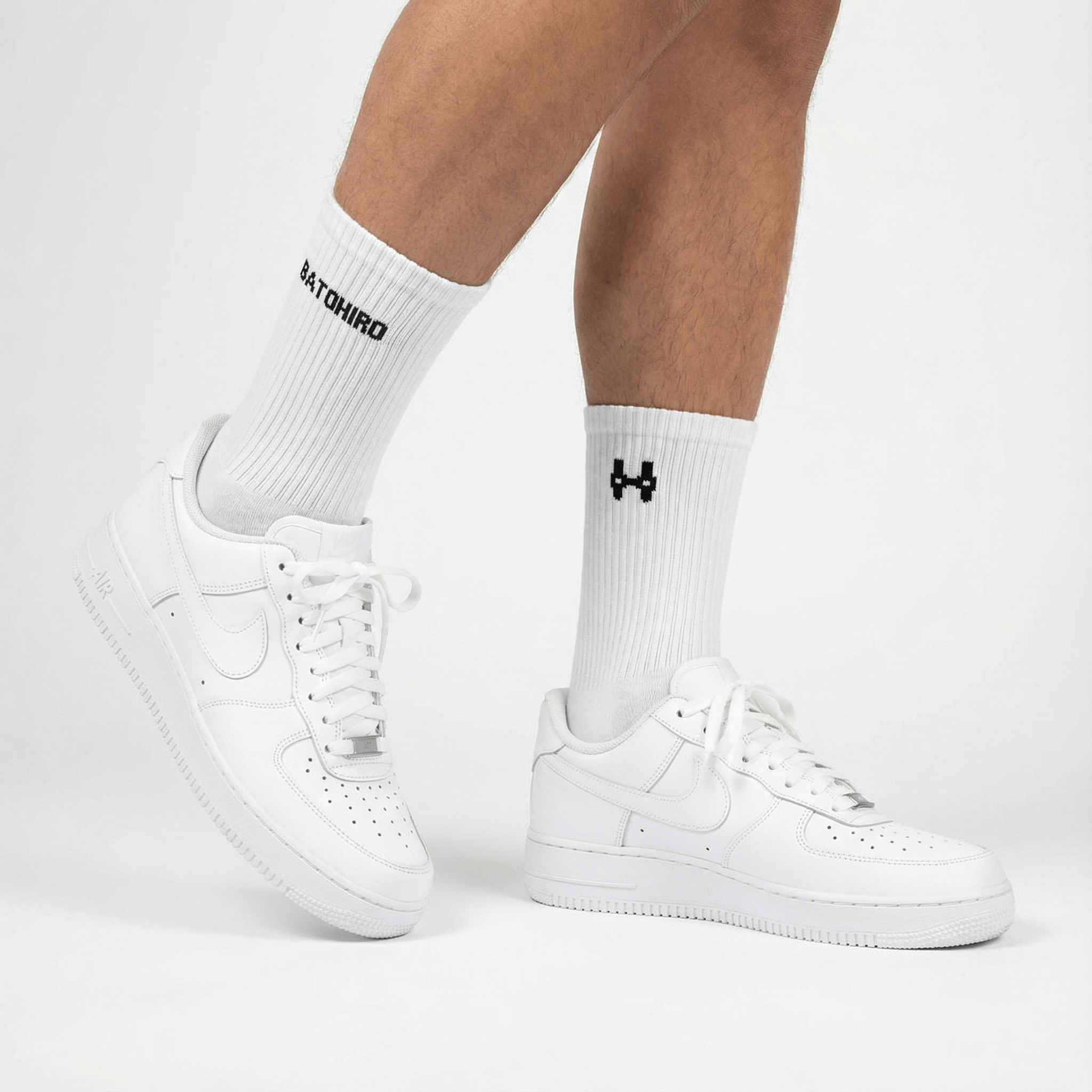 crew socks with air force ones