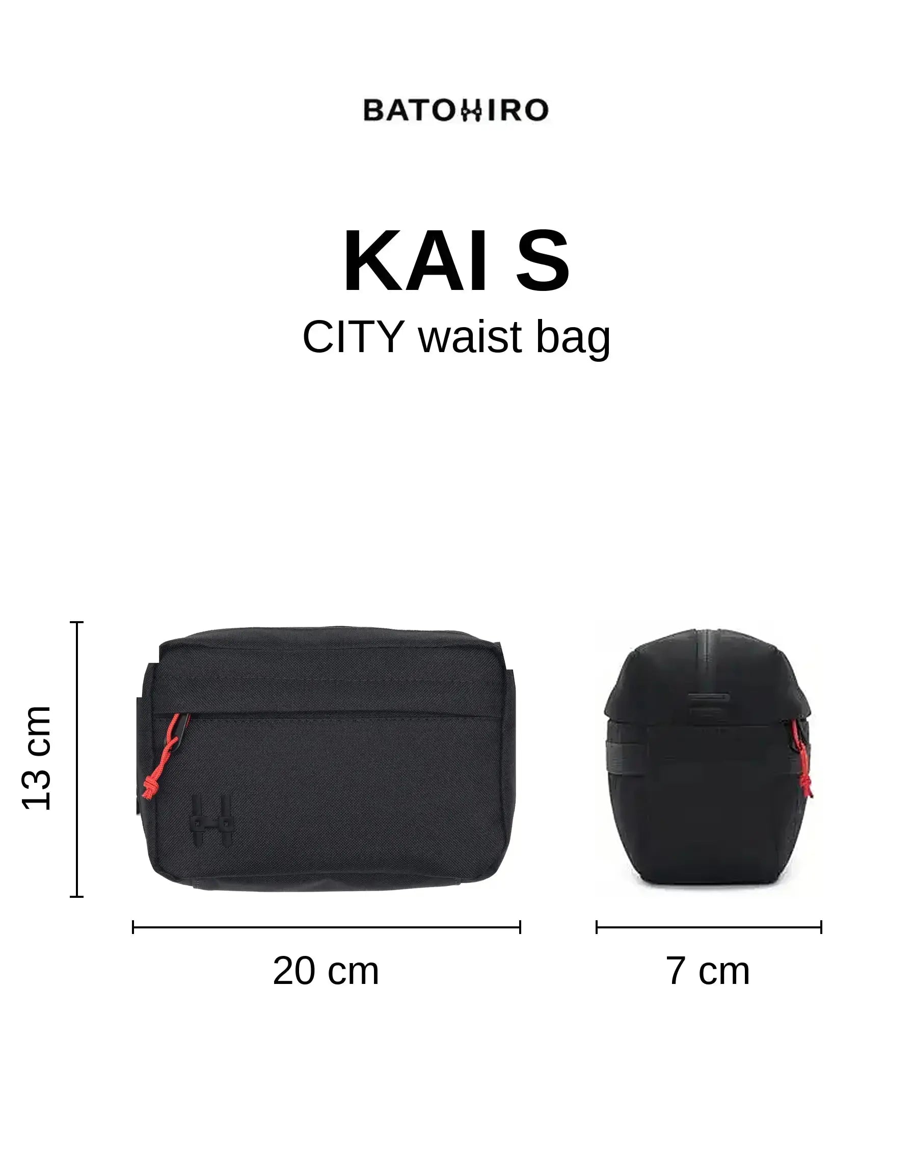 Kai S - Dark Black Batohiro