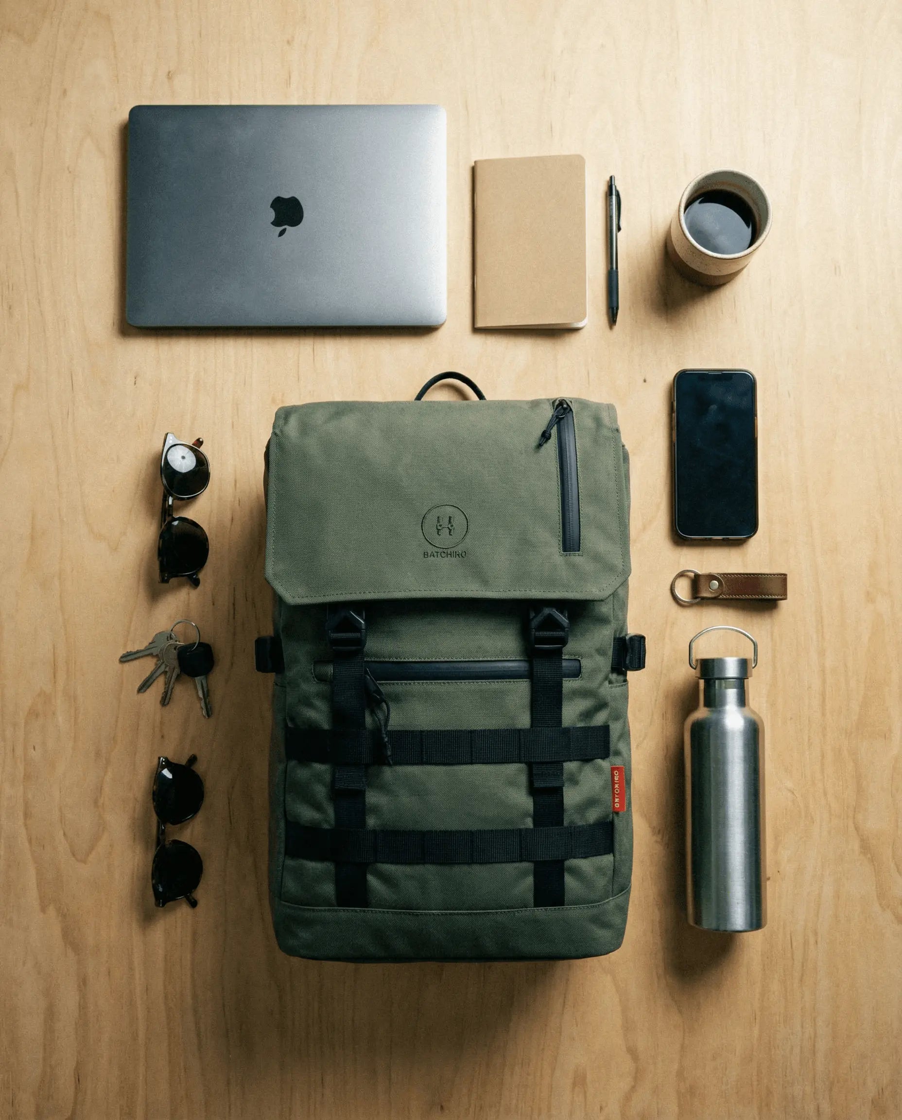 Minato Premium 6.0 – Ranger Green Rucksacksträger